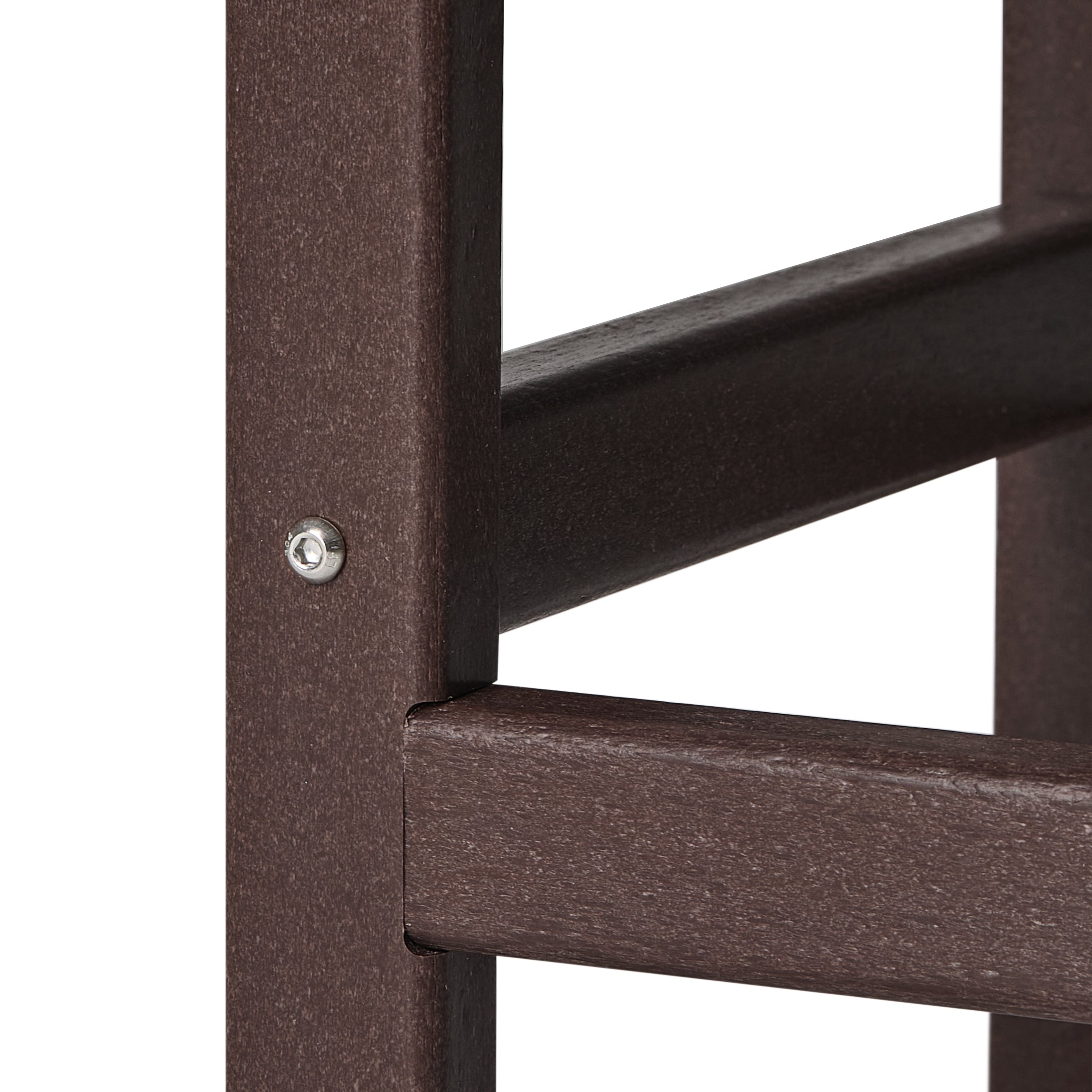 Malibu 14" square outdoor Side table for Adirondack chair