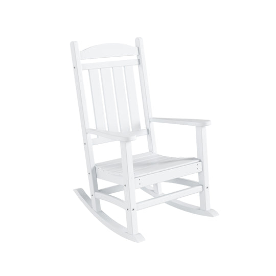 Malibu 5-Piece HDPE Outdoor Patio Furniture Couch and Rocking Chair Set