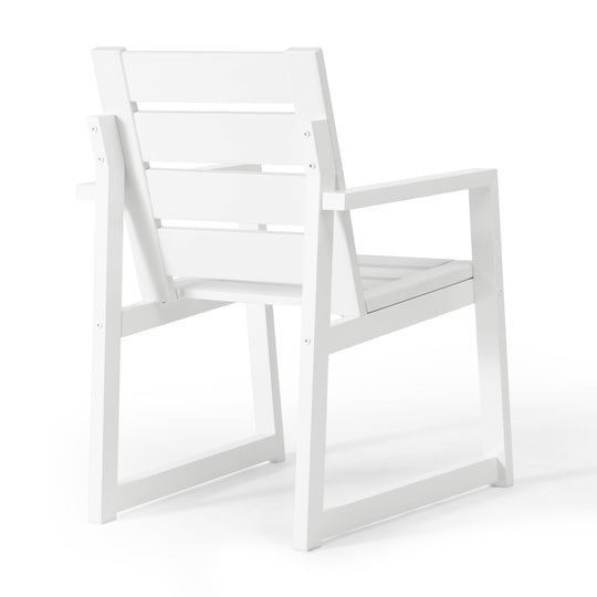 Cape May HDPE Outdoor Patio Dining Arm Chair