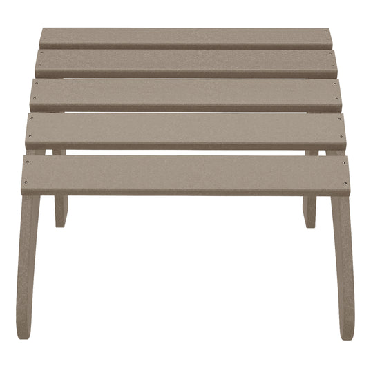 Malibu Outdoor folding ottoman for Adirondack chair