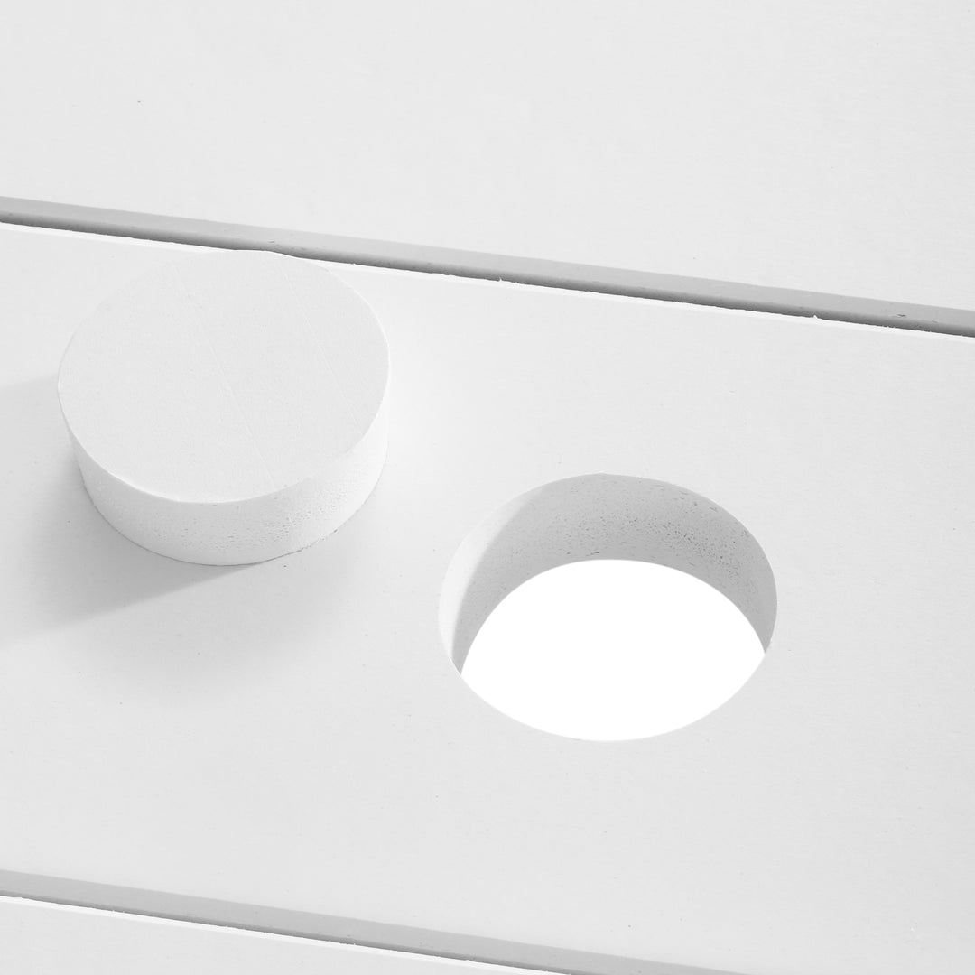 Outdoor 48" HDPE 8-Person Patio Octagon Picnic Table