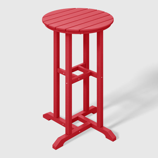Malibu 37" Counter Height Round Outdoor Patio Bistro Bar Table