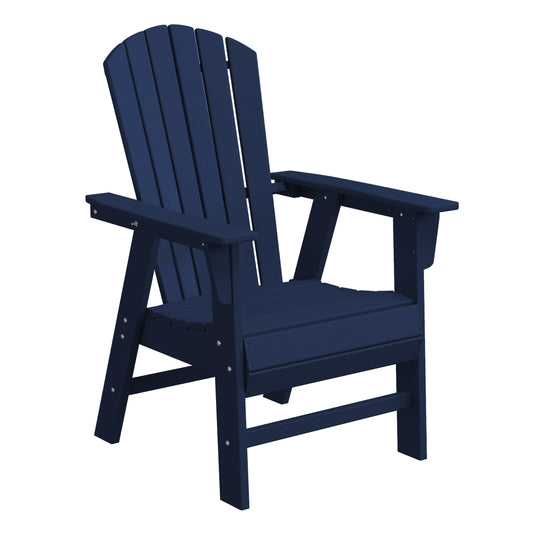 Dylan Outdoor Modern HDPE Adirondack Patio Dining Chairs (Set of 2)