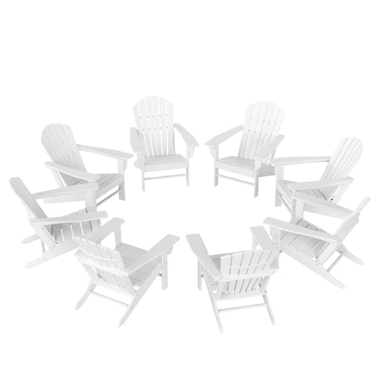 Dylan Outdoor Adirondack Chair (Set of 8)