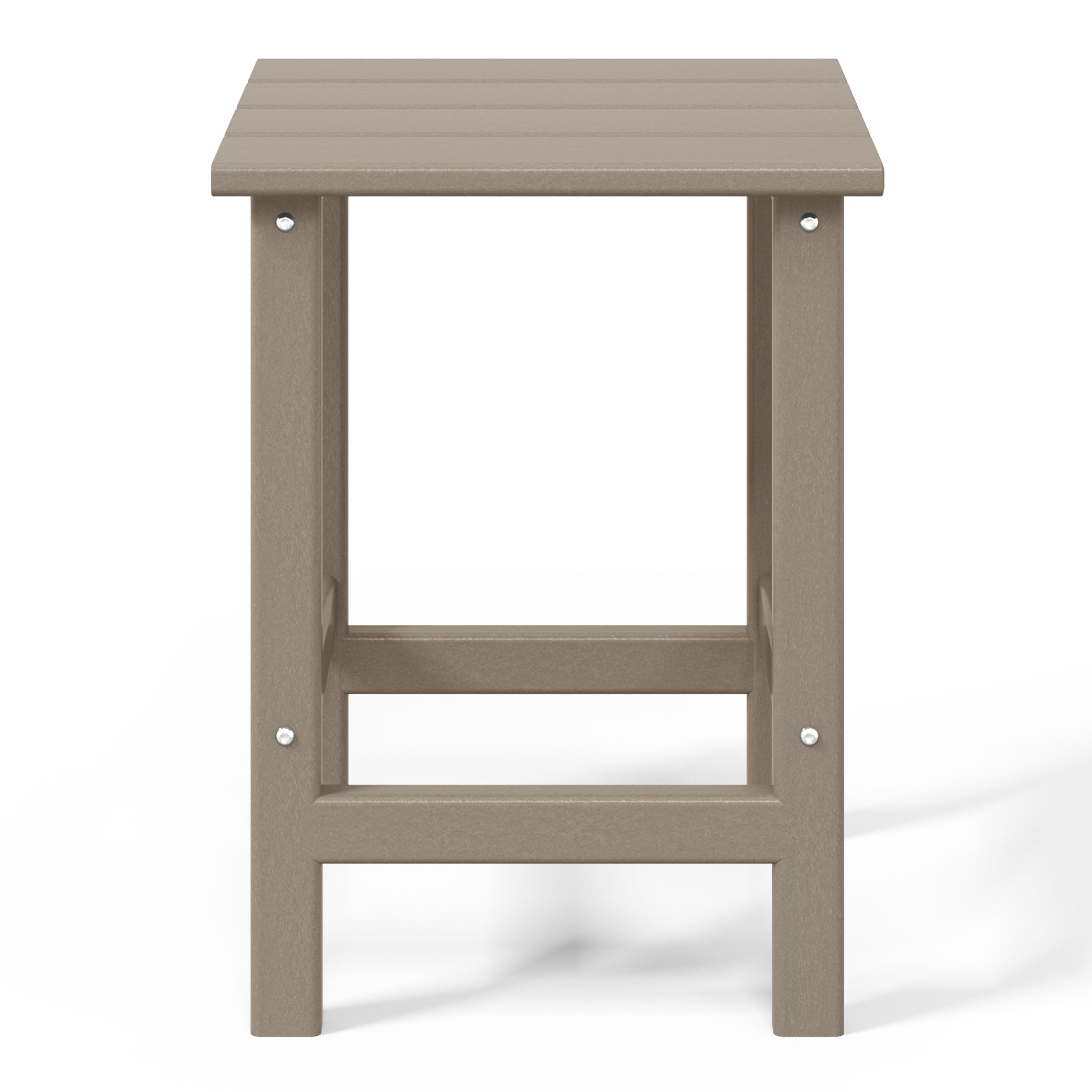 Malibu 3-Piece set Outdoor / Patio Poly Adirondack rocking chairs with a side table ( 2 seater )
