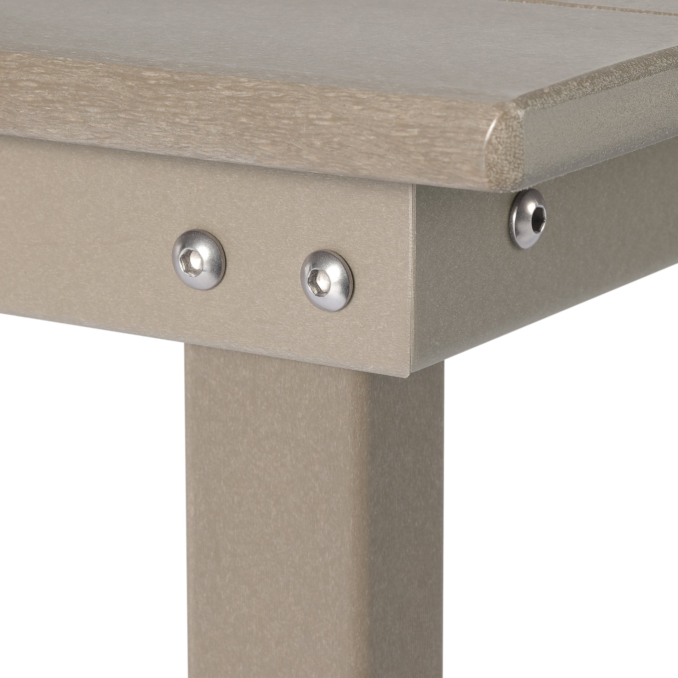 Malibu 65" Outdoor Patio Trestle Dining Bench