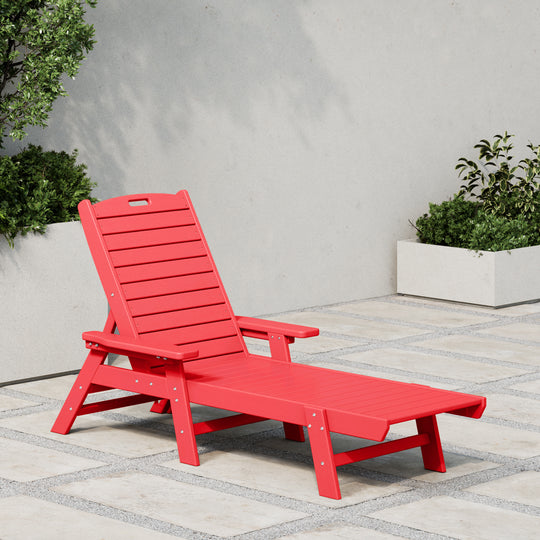 Malibu Poly Reclining Chaise Lounge