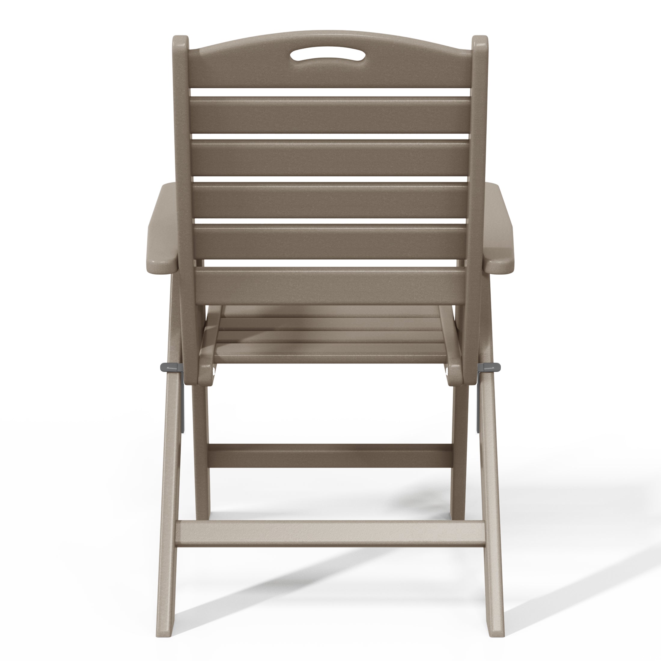 Malibu HDPE Adjustable Highback Folding Patio Dining Chair