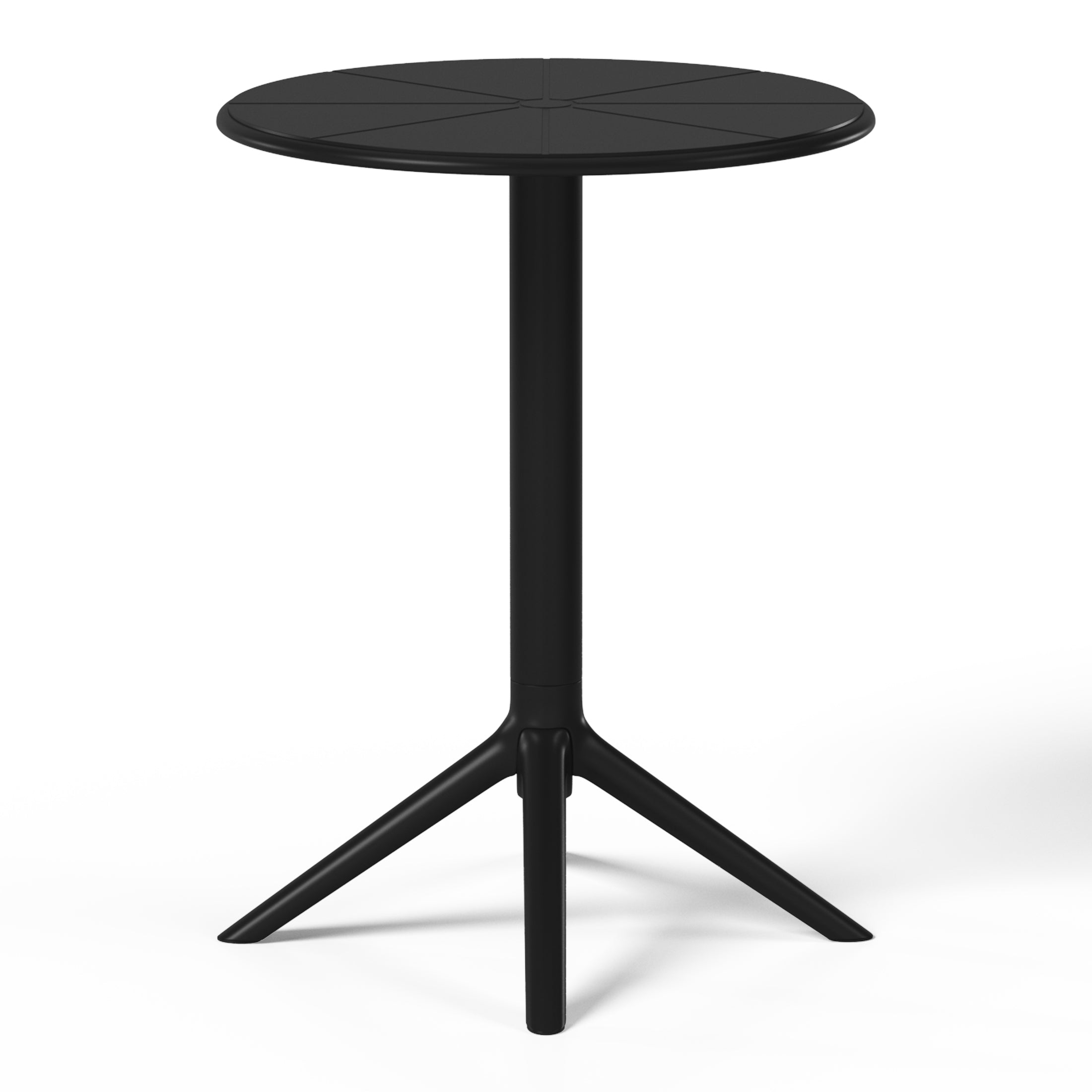Playa 3-Piece Outdoor Resin Patio Bistro Set with Stackable Patio Dining Side Chairs