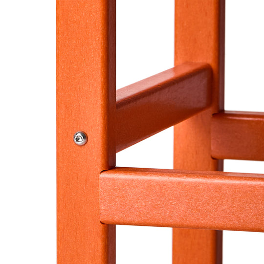 Malibu 3-Piece set Outdoor / Patio Poly Adirondack rocking chairs with a side table ( 2 seater )