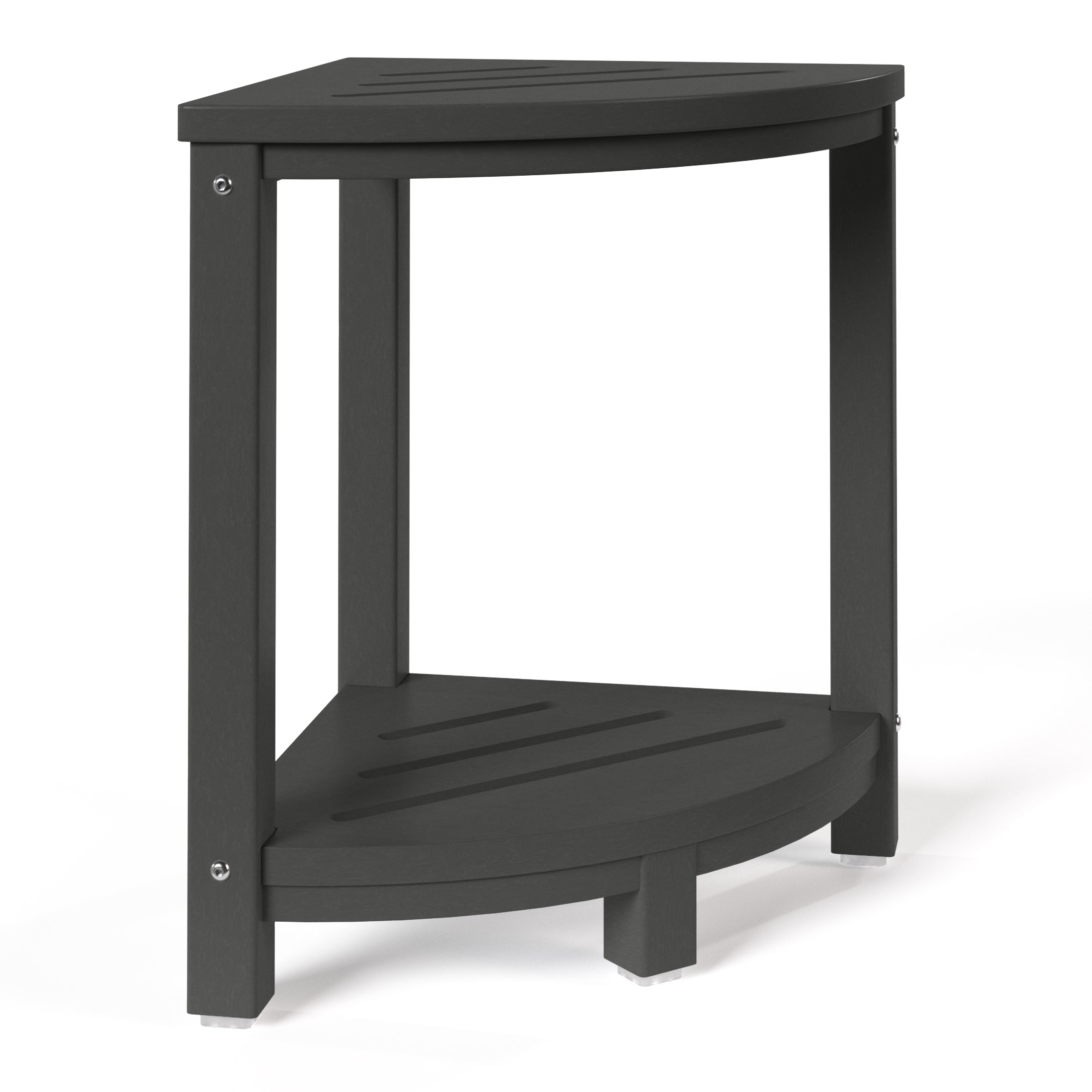 Sage HDPE Plastic Waterproof Shower Corner Bench