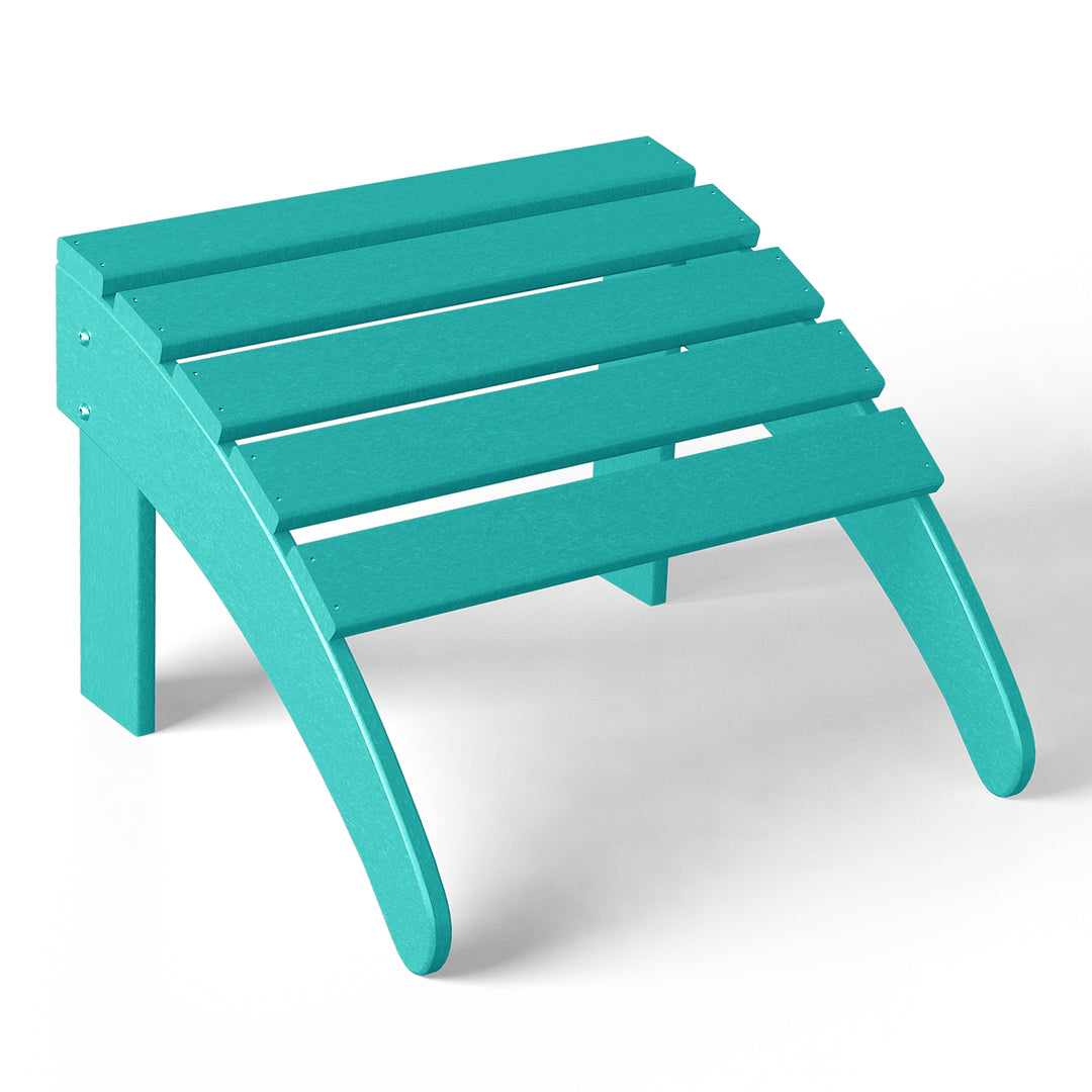 Malibu Outdoor folding ottoman for Adirondack chair