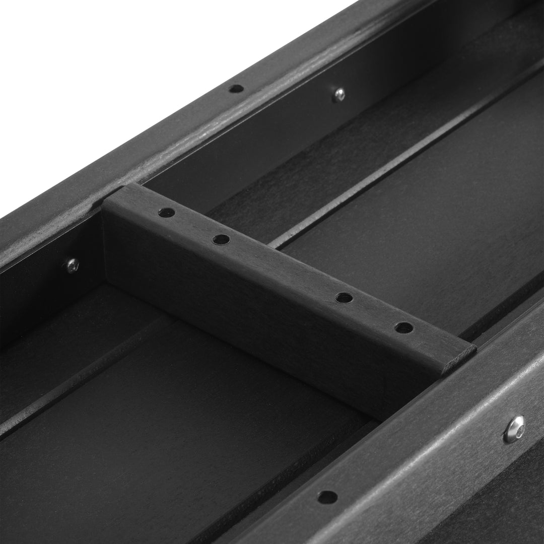 Malibu 65" Outdoor Patio Trestle Dining Bench