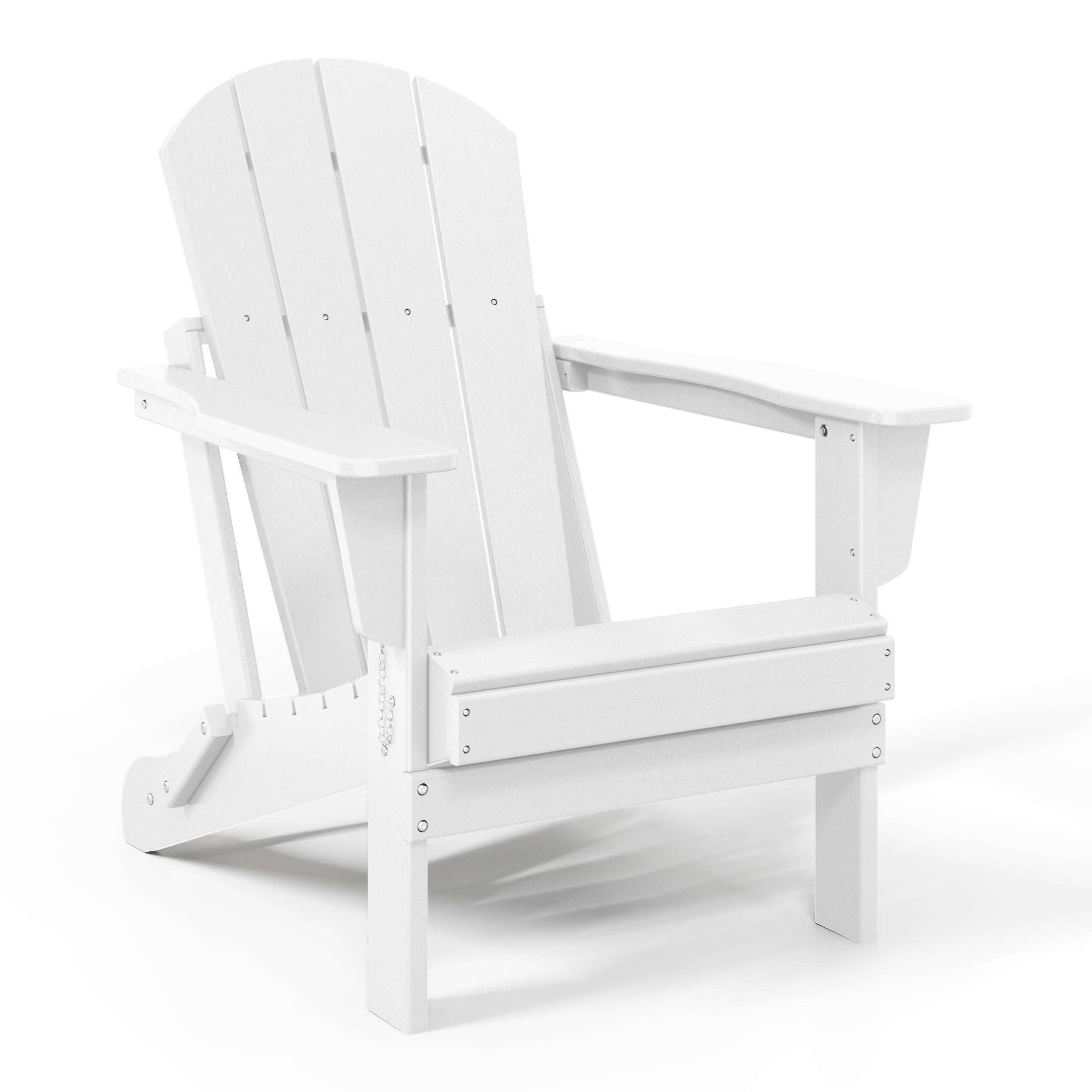 Malibu outdoor folding Poly Adirondack chair (Set of 2)