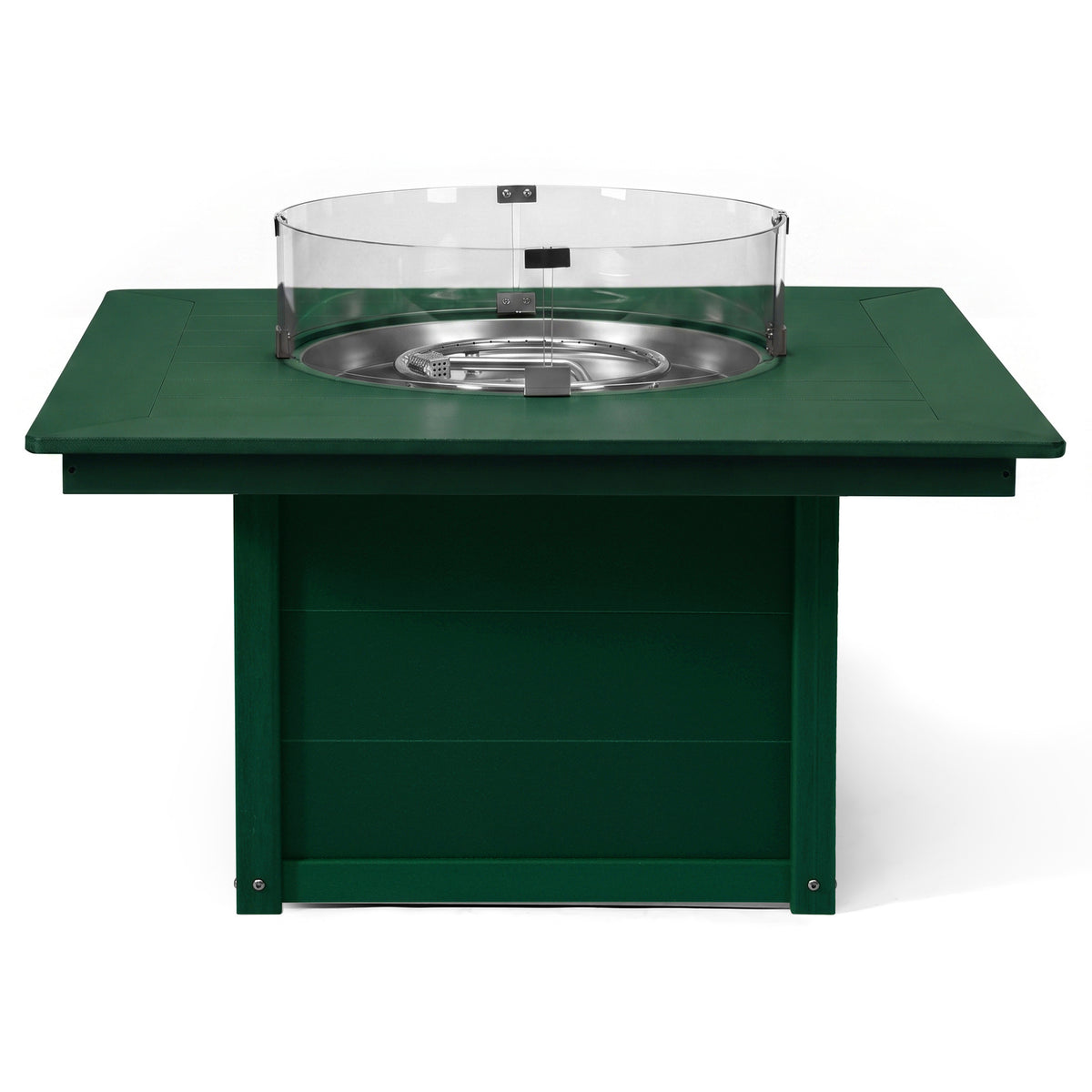 Helios 42" Modern Outdoor Patio Propane Square Fire Pit Table