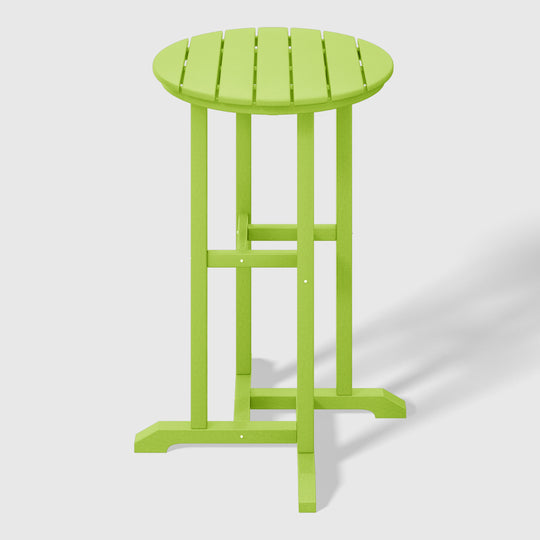 Malibu 37" Counter Height Round Outdoor Patio Bistro Bar Table
