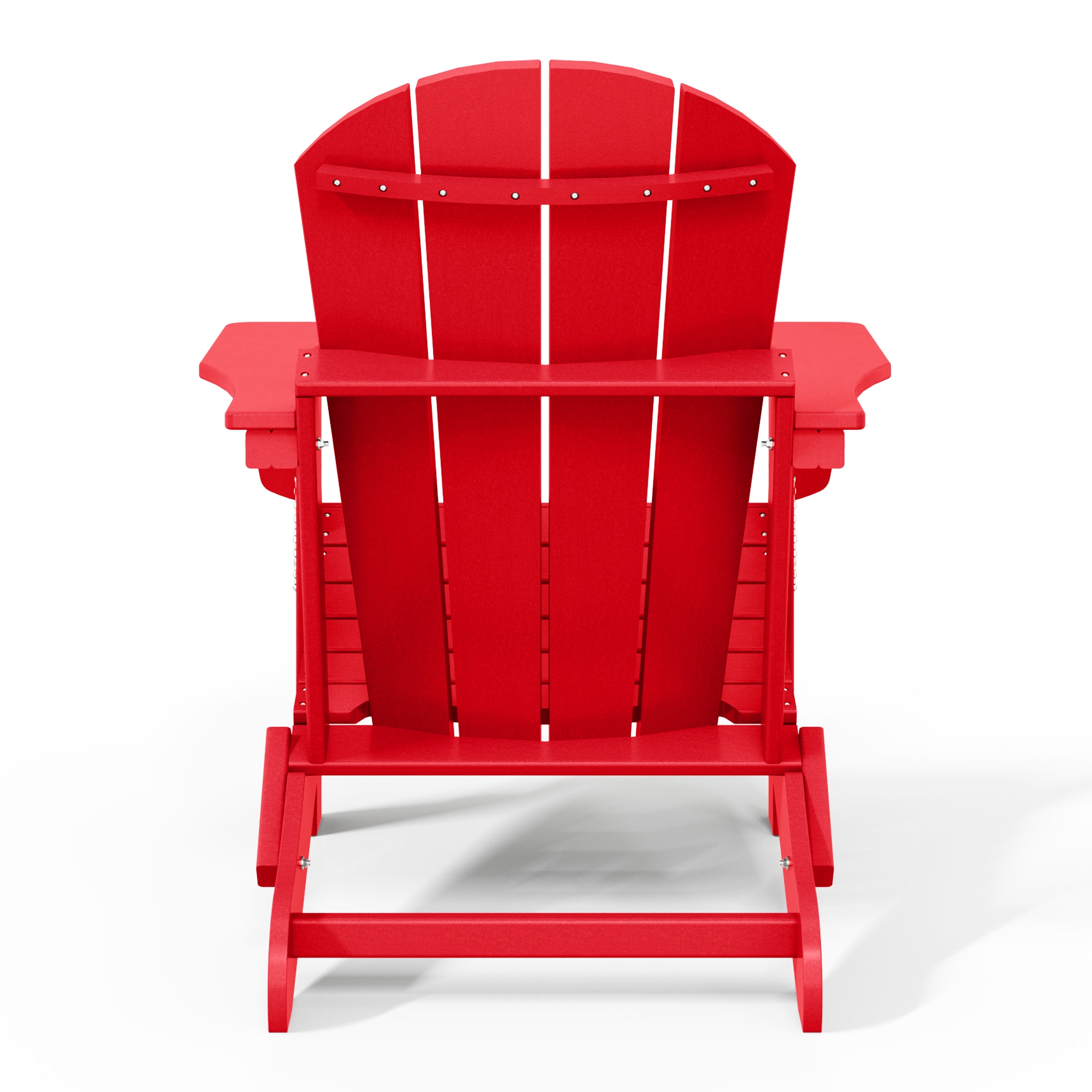 Malibu outdoor folding Poly Adirondack chair (Set of 2)