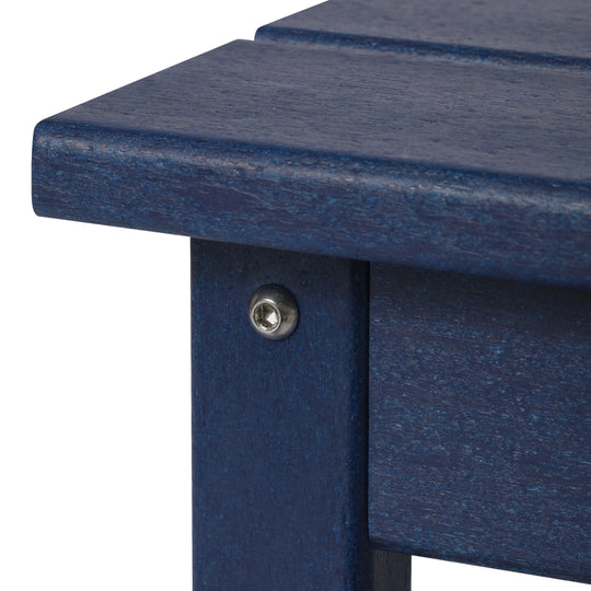 Malibu 35" length outdoor Coffee table for Adirondack chair