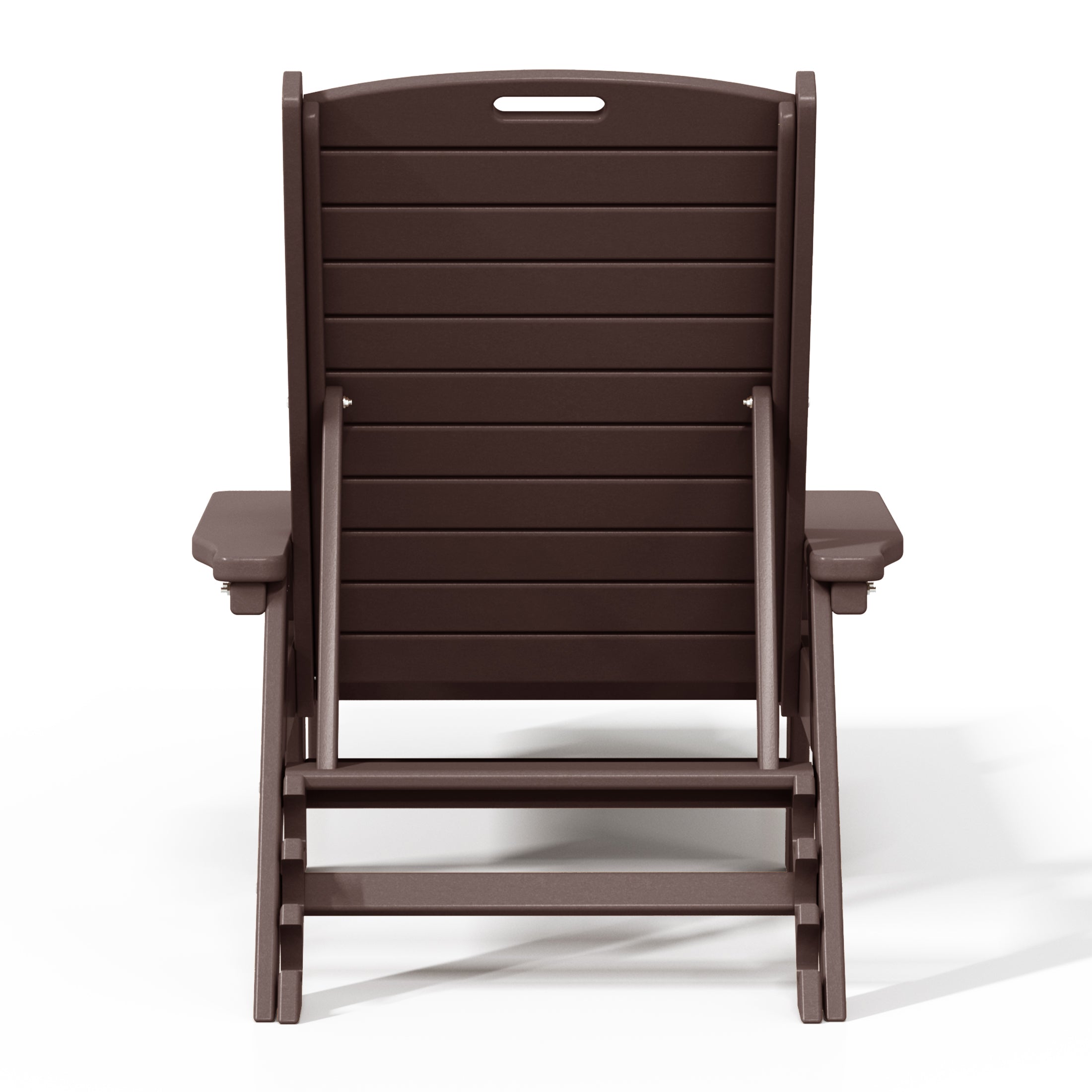 Malibu Poly Reclining Chaise Lounge Set With Table