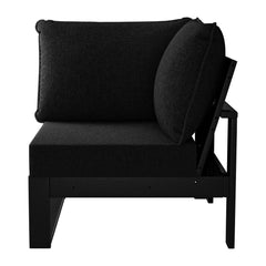 Montara Outdoor HDPE Sectional Corner Sofa Seat with Water-Proof Cushions