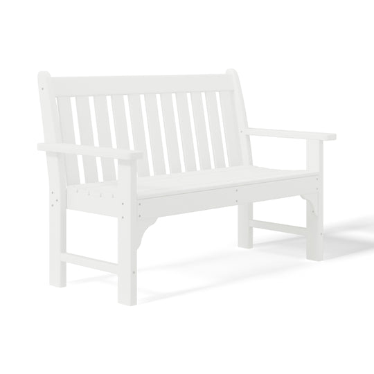 Malibu 3-Piece HDPE Outdoor Patio Furniture Couch and Coffee Table Set