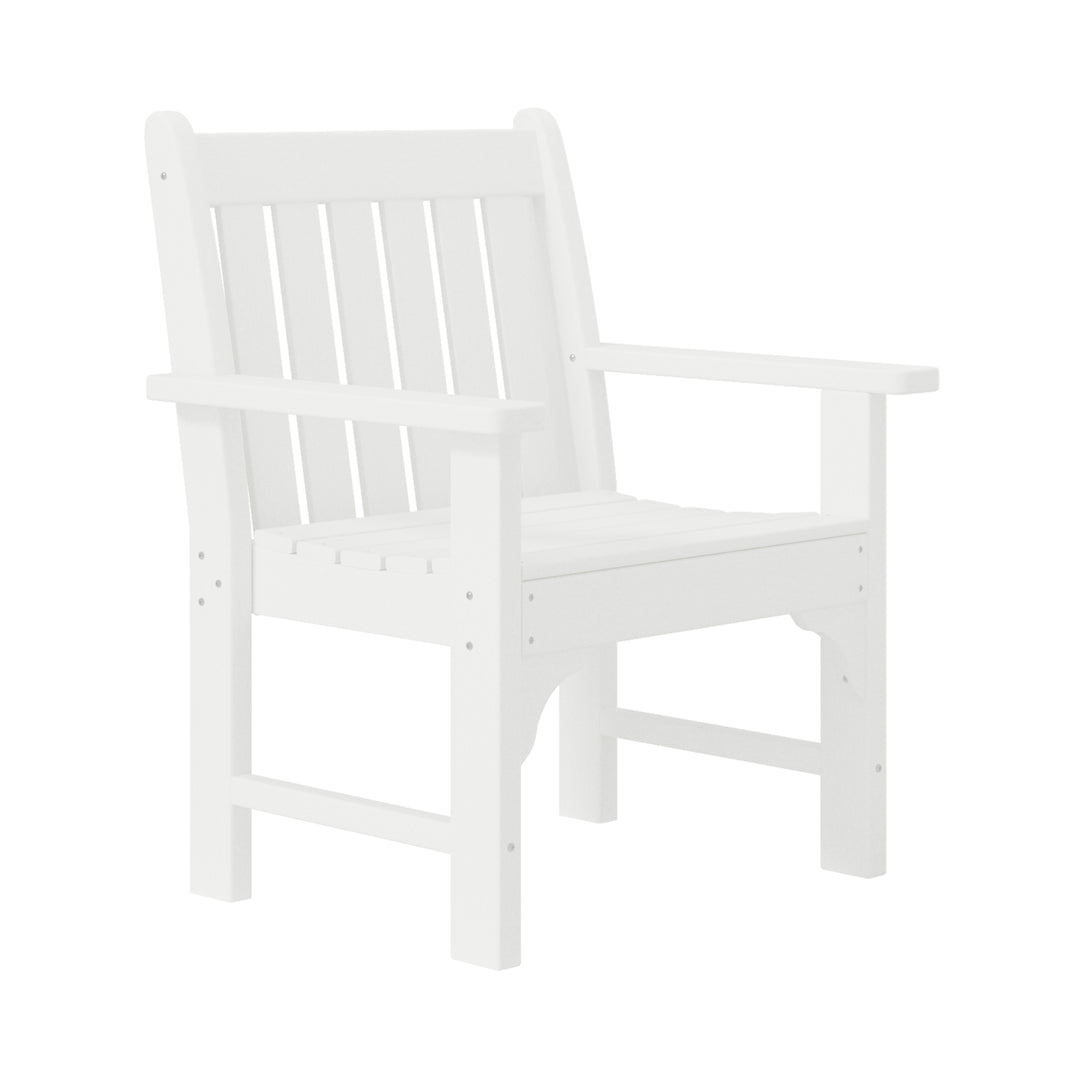Malibu 5-Piece HDPE Outdoor Patio Furniture Couch and Rocking Chair Set