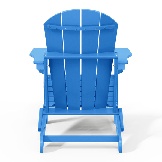 Malibu 3-Piece set Outdoor / Patio Poly Adirondack chair set with a side table ( 2 seater )