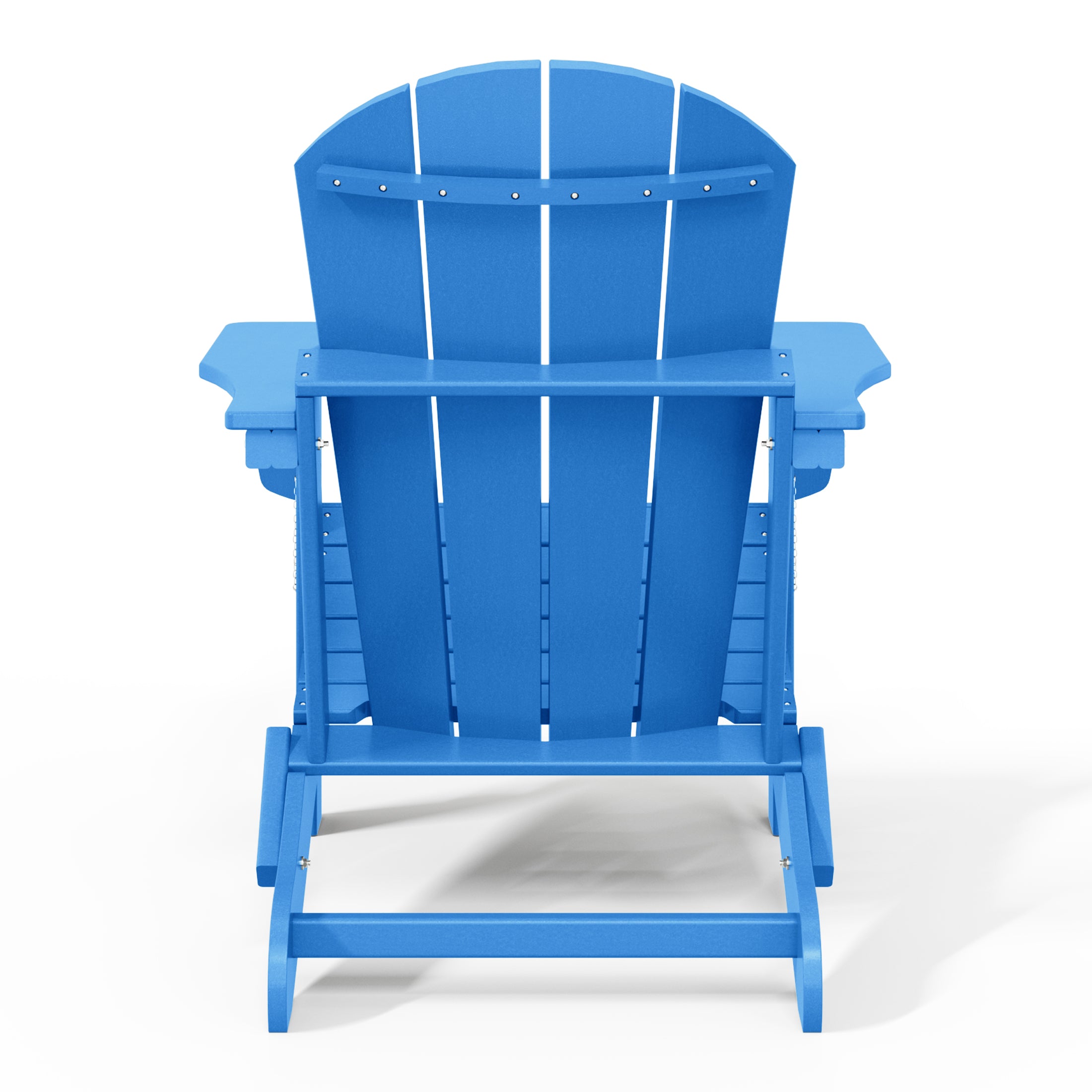 Malibu outdoor folding Poly Adirondack chair (Set of 2)