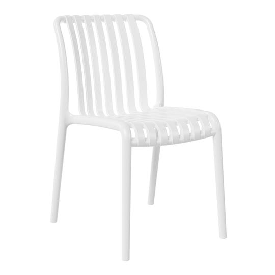 Playa 3-Piece Outdoor Patio Bistro Balcony Furniture Set With Stackable Chairs