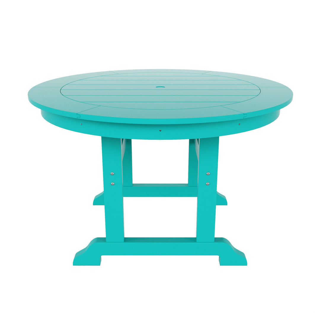 Malibu 47" Outdoor Patio Round Dining Table