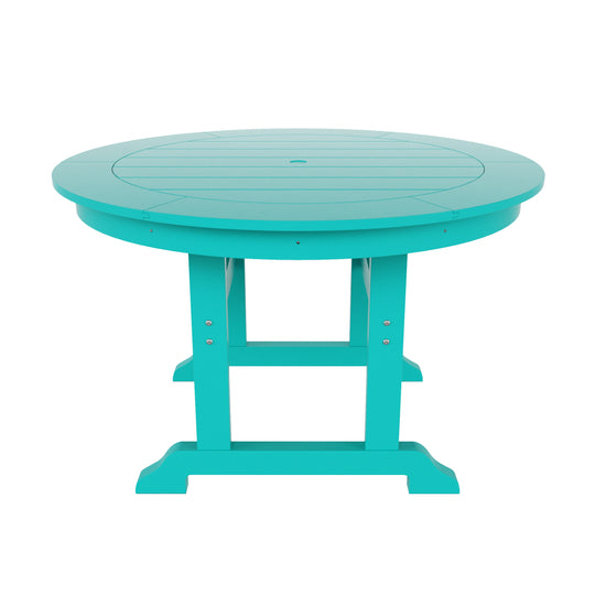 Malibu 47" Outdoor Patio Round Dining Table