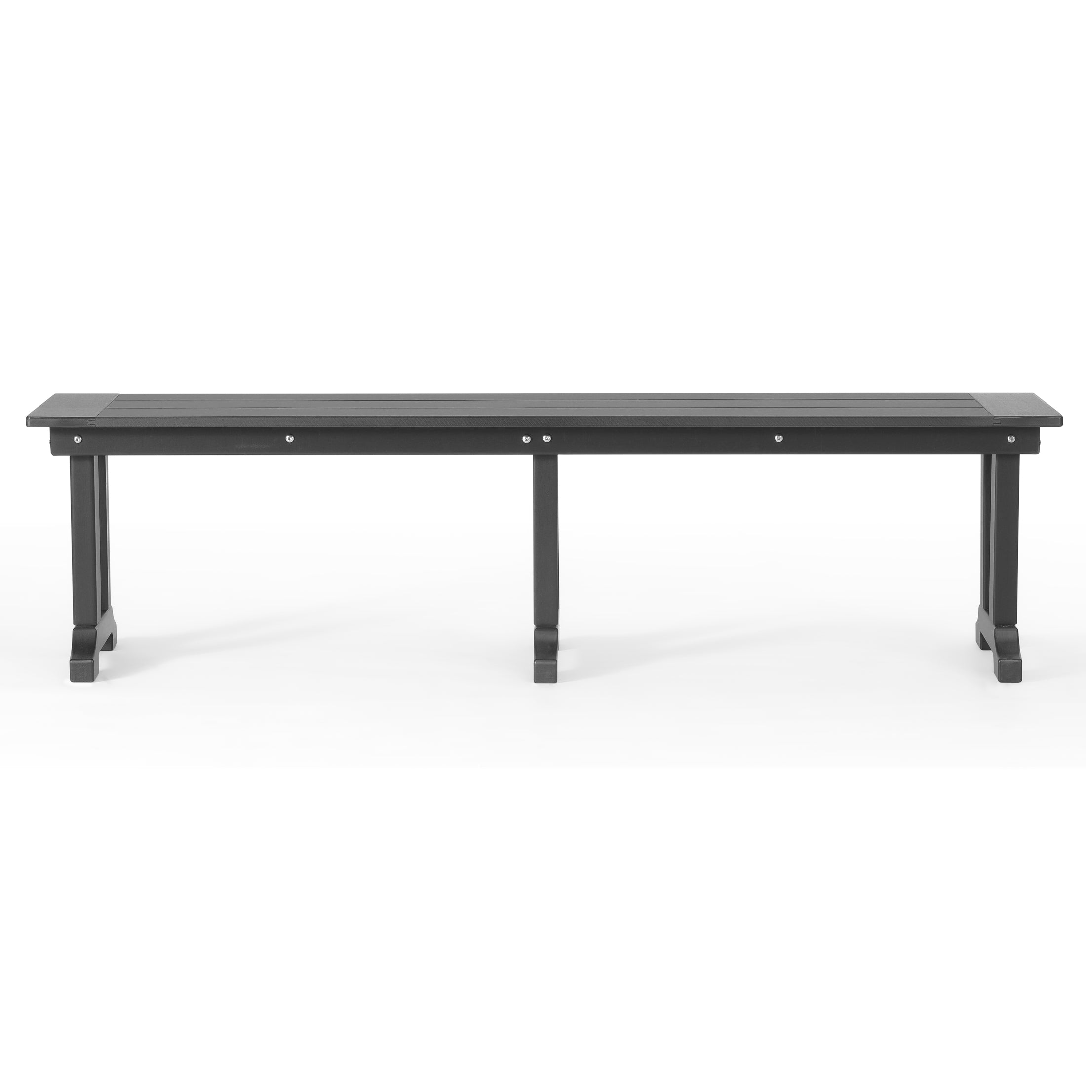 Malibu 65" Outdoor Patio Trestle Dining Bench
