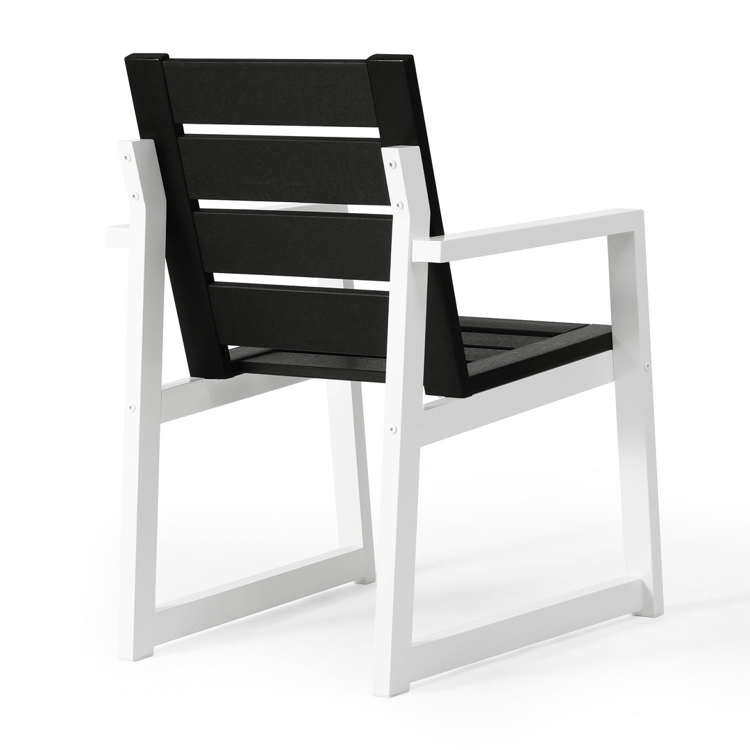 Cape May HDPE Outdoor Patio Dining Arm Chair