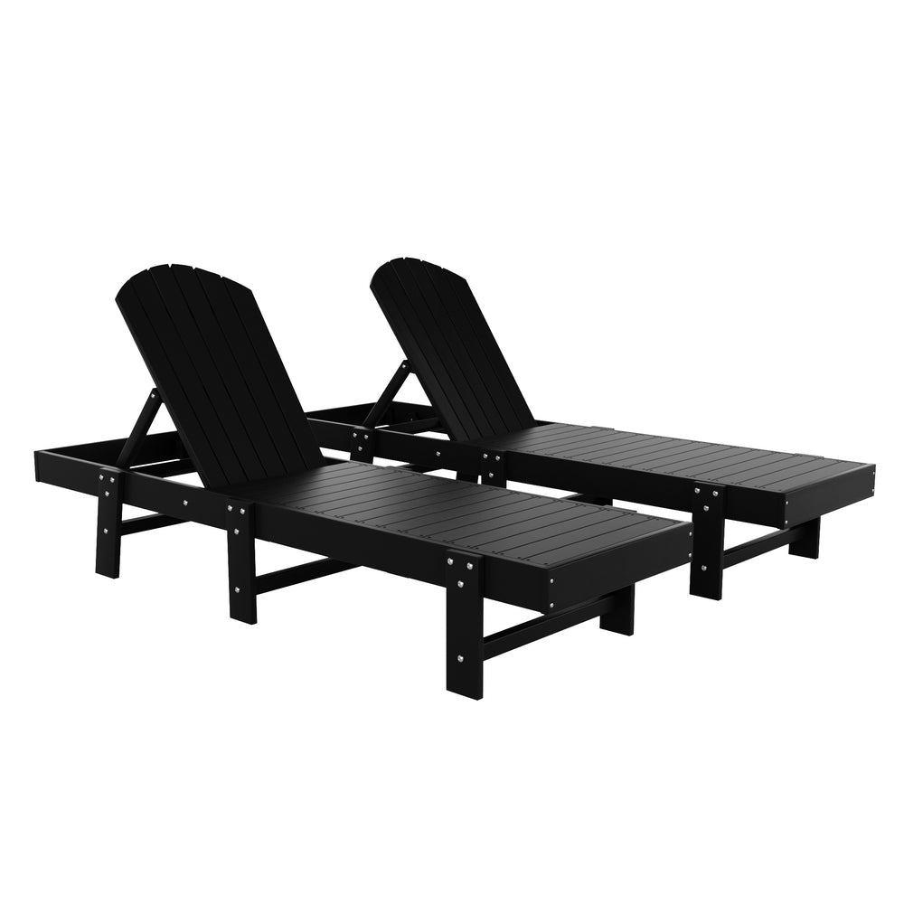 Dylan Adirondack Poly Reclining Chaise Lounge