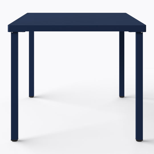 Playa 59" Iron Metal Outdoor Rectangular Patio Dining Table For 6