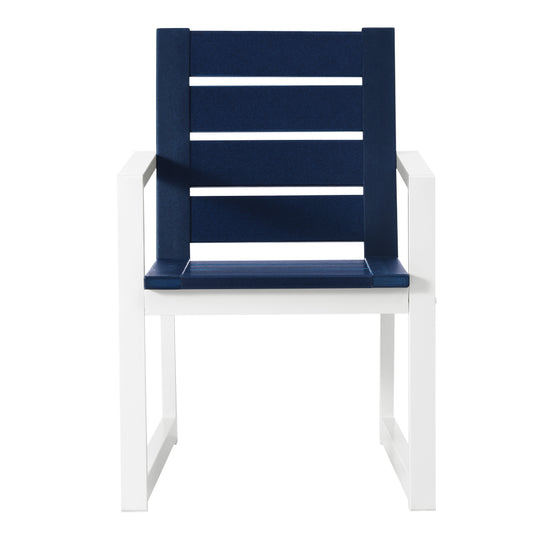 Cape May HDPE Outdoor Patio Dining Arm Chair
