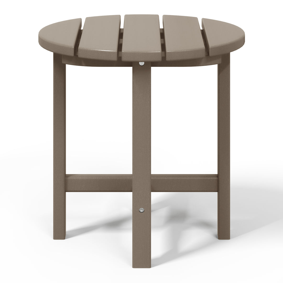 Dylan Outdoor Adirondack Chair With Ottoman And Side Table 3-Piece Set