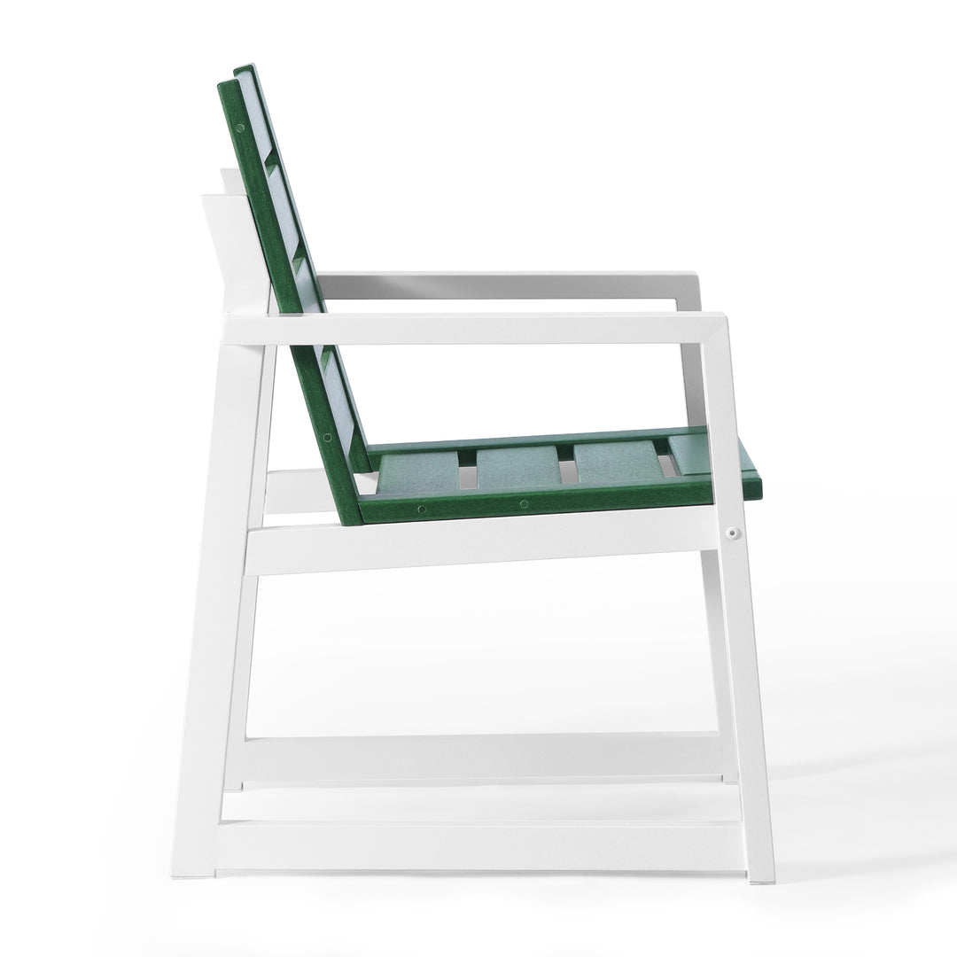 Cape May HDPE Outdoor Patio Dining Arm Chair