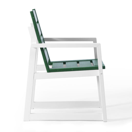 Cape May HDPE Outdoor Patio Dining Arm Chair