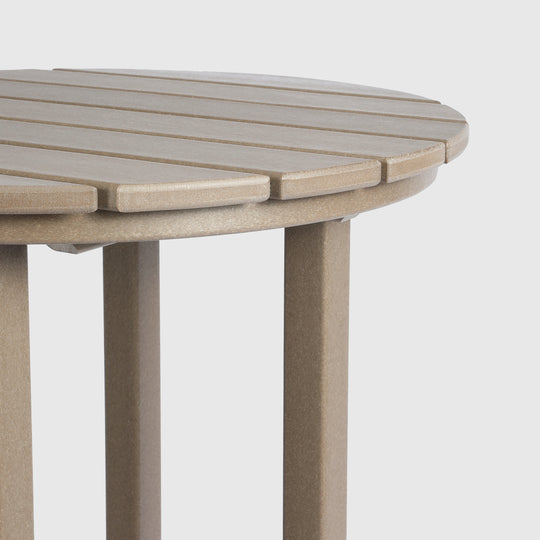 Malibu 37" Counter Height Round Outdoor Patio Bistro Bar Table