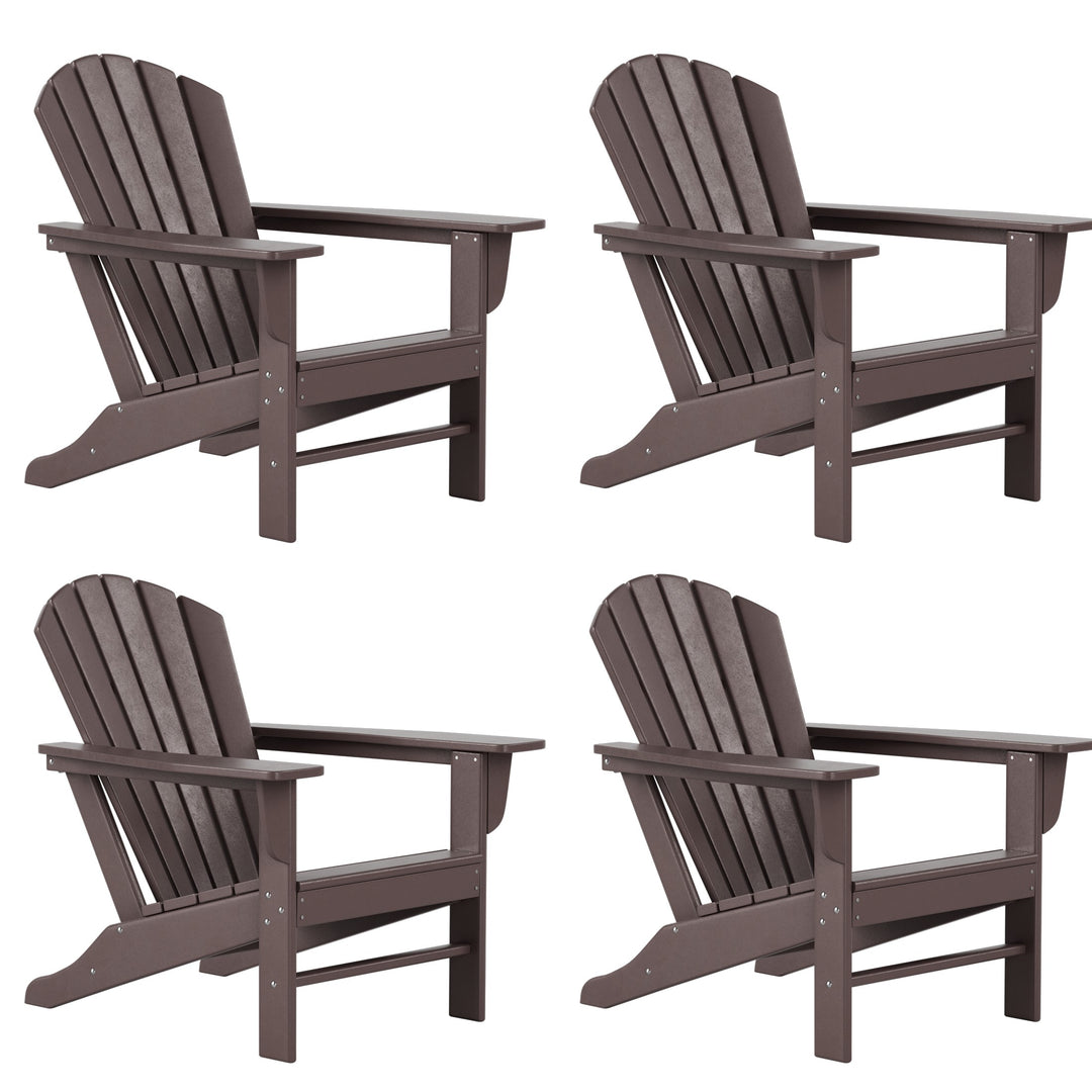 Dylan Outdoor Adirondack Chair (Set of 4)