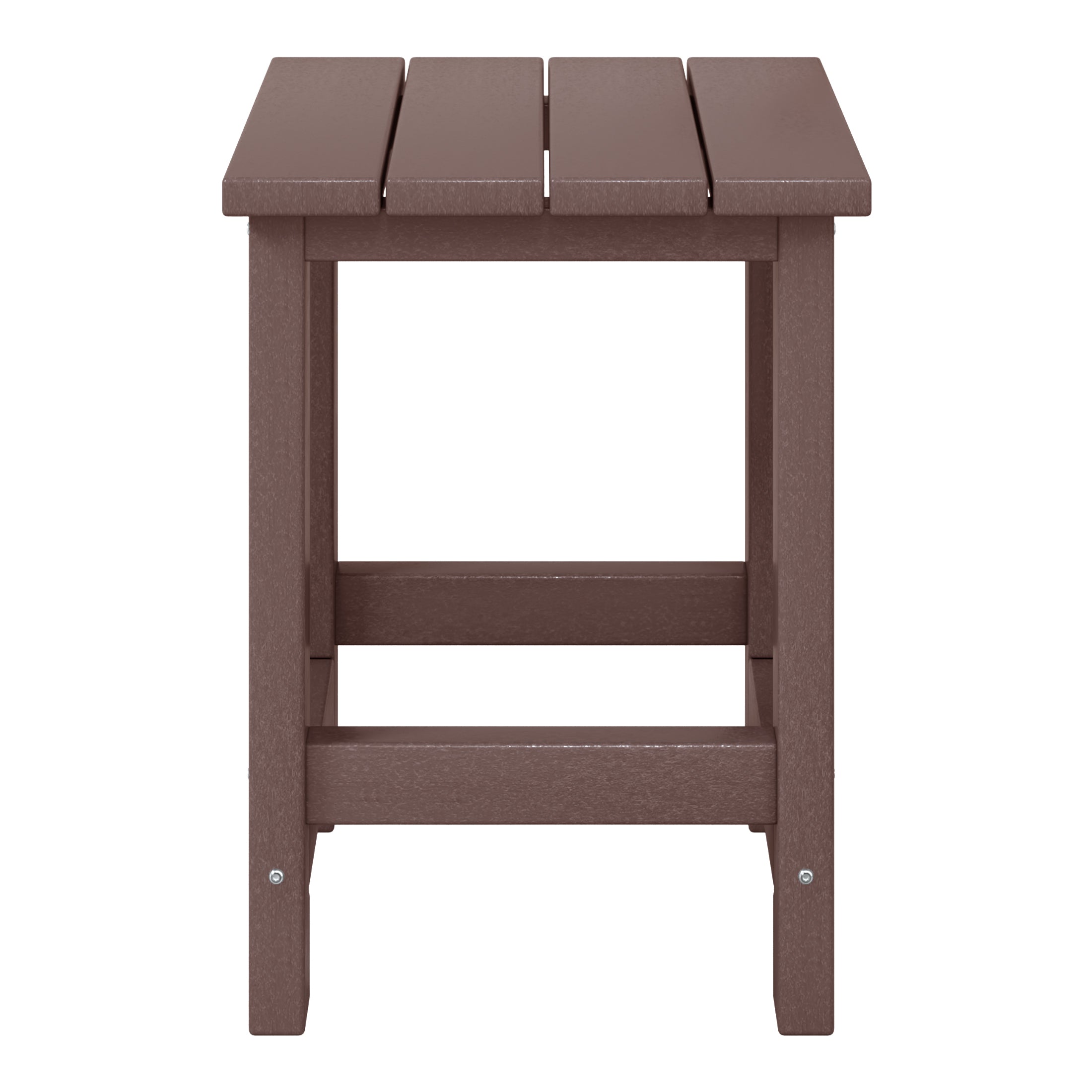 Malibu Kids Outdoor Patio Furniture HDPE Adirondack Square Side Table