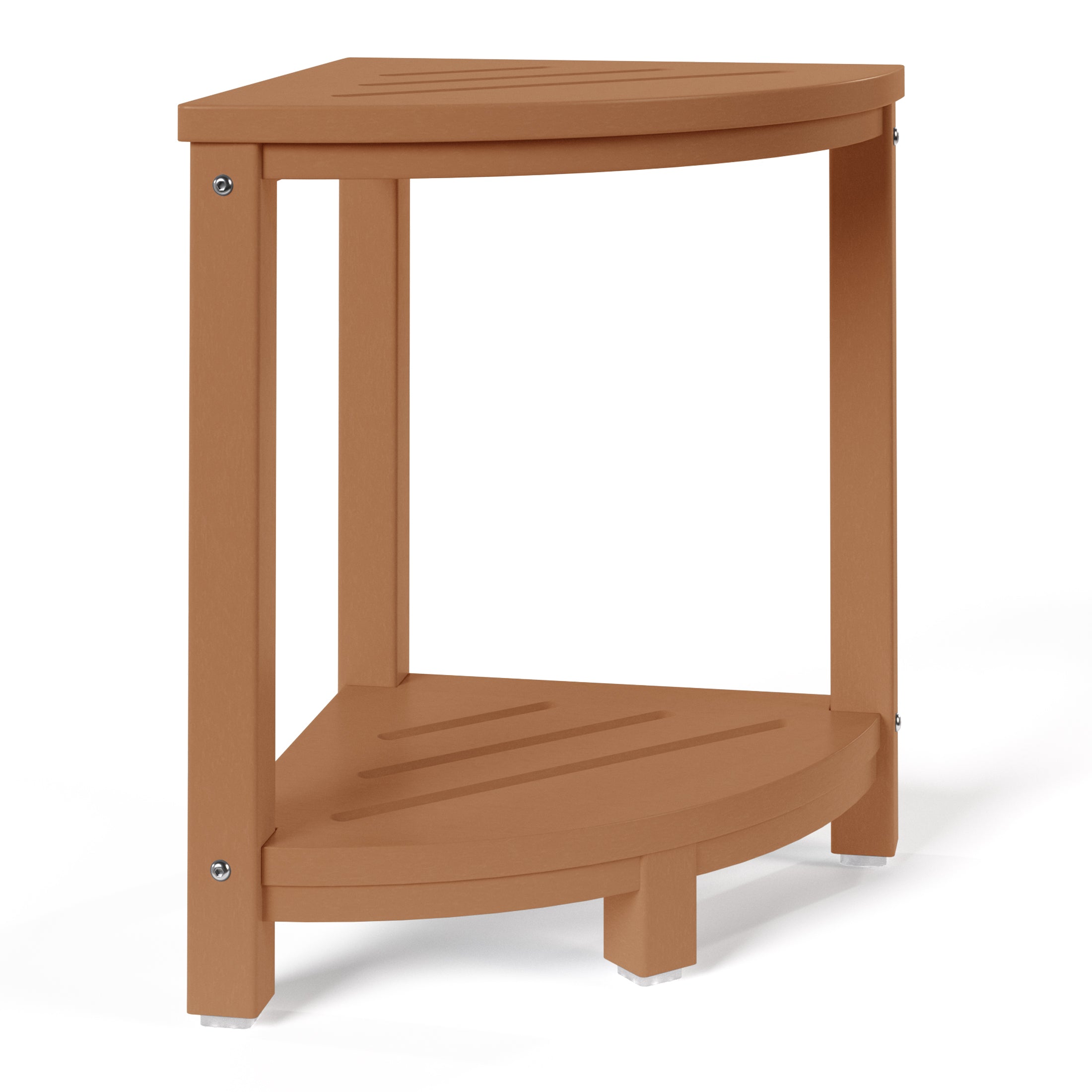 Sage HDPE Plastic Waterproof Shower Corner Bench