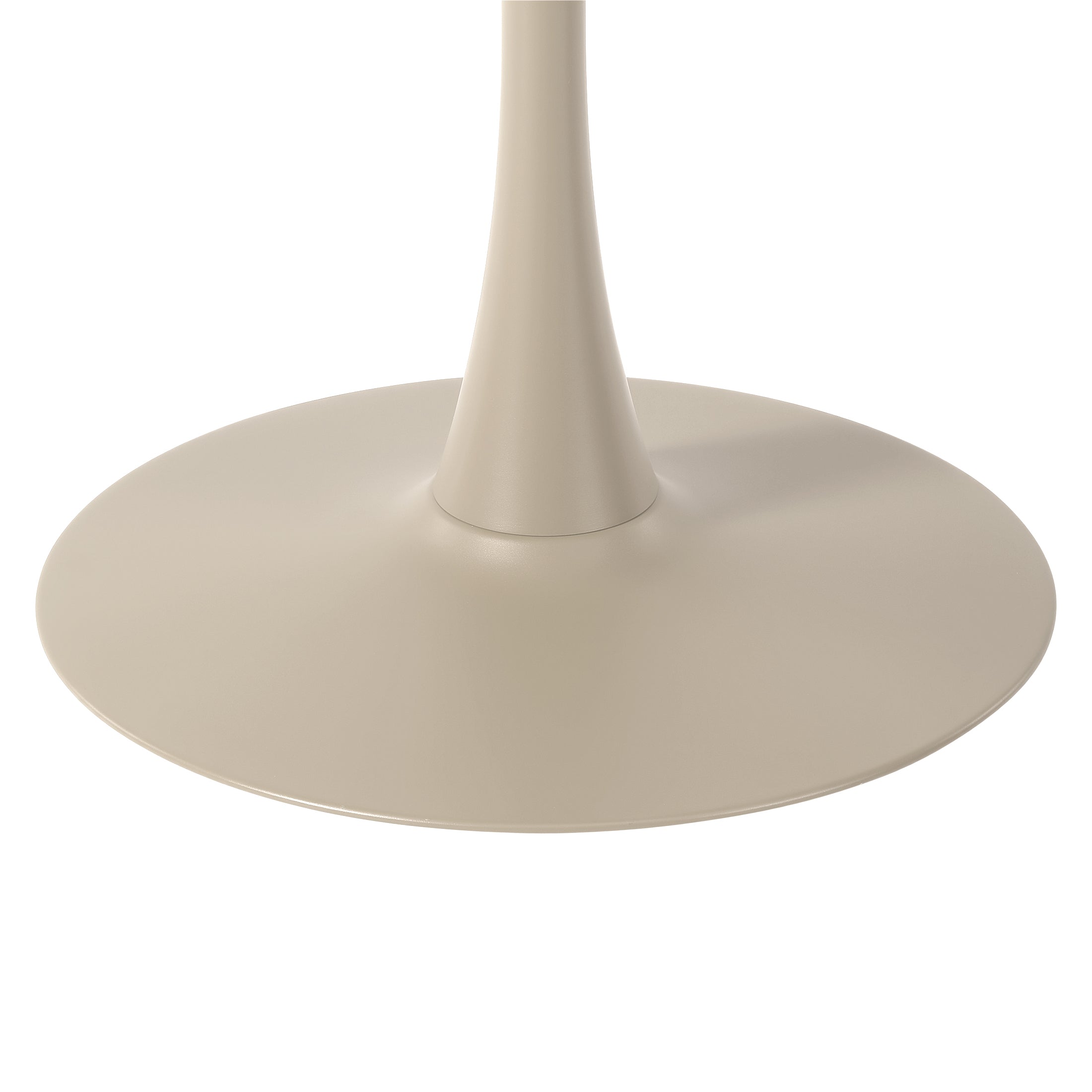 Playa 31.5" Round Outdoor Indoor Metal Cocktail Dining Table