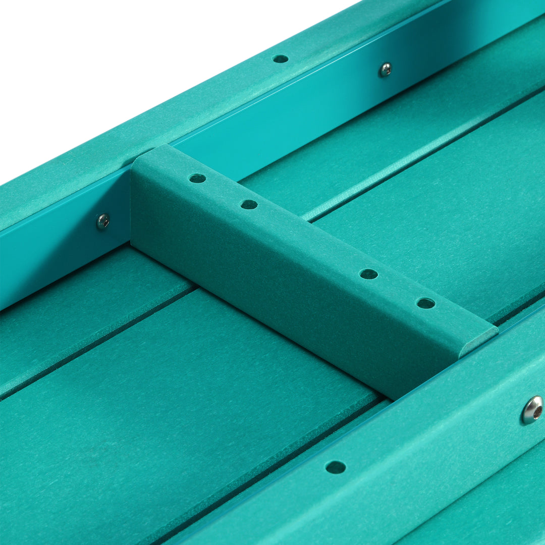 Malibu 65" Outdoor Patio Trestle Dining Bench