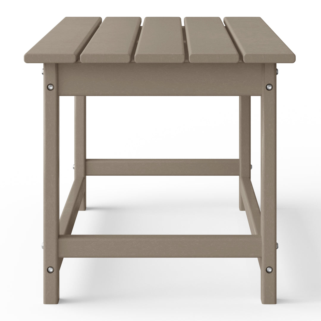 Malibu 35" length outdoor Coffee table for Adirondack chair