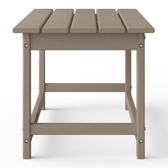 Malibu 35" length outdoor Coffee table for Adirondack chair