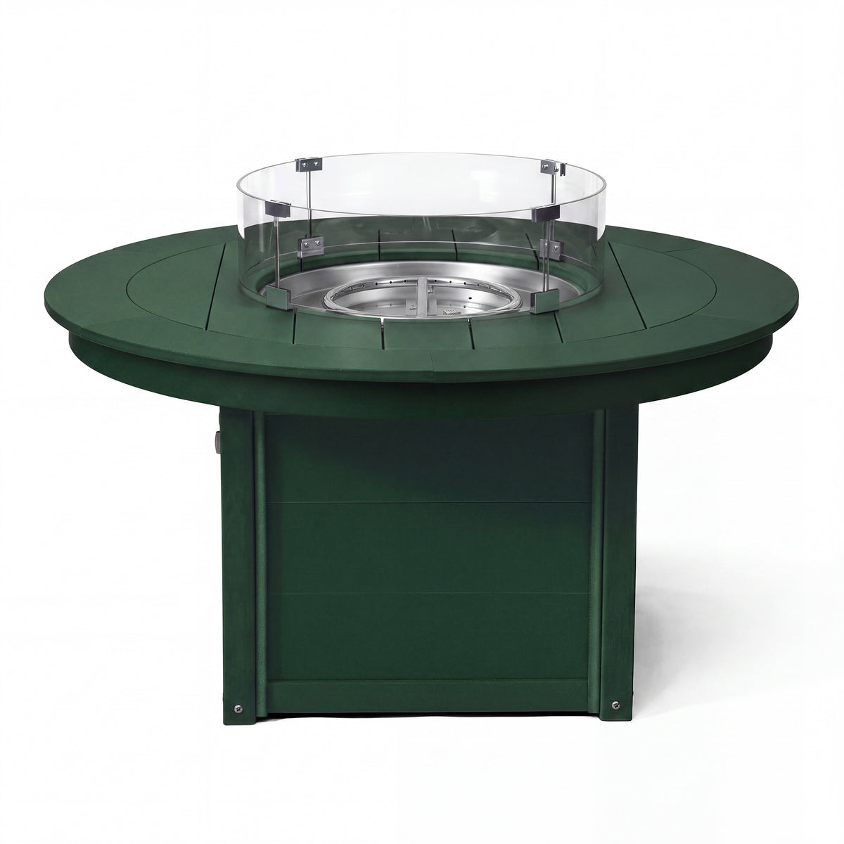 Helios 47" Modern Outdoor 55,000 BTU Patio Propane Round Fire Pit Table