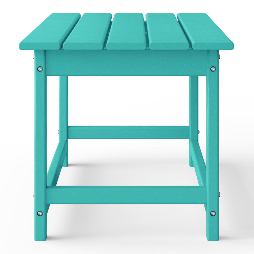 Malibu 35" length outdoor Coffee table for Adirondack chair