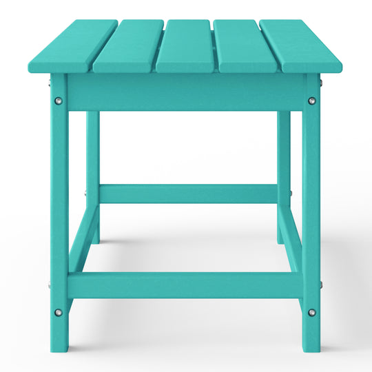 Malibu 35" length outdoor Coffee table for Adirondack chair